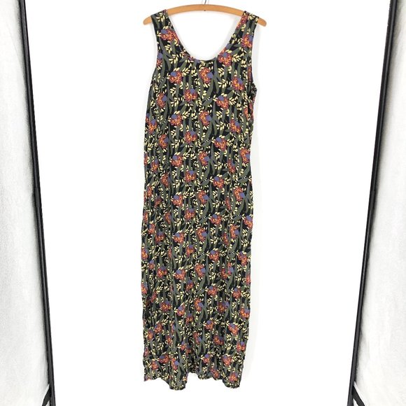 Flax Dresses & Skirts - Flax | Floral Maxi Dress Sz M